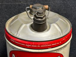 Amalie 5 Gallon Original Motor Oil Can