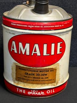 Amalie 5 Gallon Original Motor Oil Can