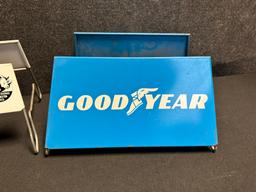 Goodyear & Armstrong Tire Display Rack Lot