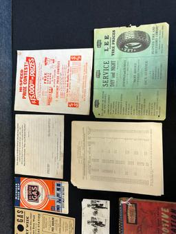 Massive Lot 11 1930s-40s HI SPEED Gas Station Advertising Lot: Map, RPPC, Chek-Chart, Lubrication Ma
