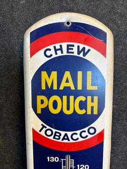 Original 1950s Mailpouch Tobacco Thermometer