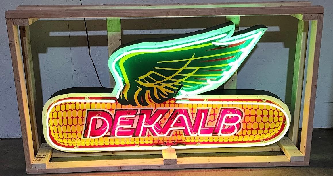 Dekalb Tin Metal Neon