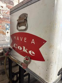 Coca Cola Fishtail 1950s Soda Fountain by Cornelius Counter Dispensing Unit