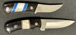 Pair Moose Jaw Knife Works Caro Michigan Handmade