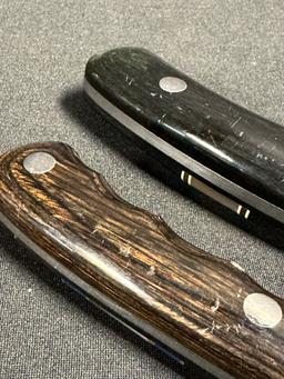 Pair Moose Jaw Knife Works Caro Michigan Handmade