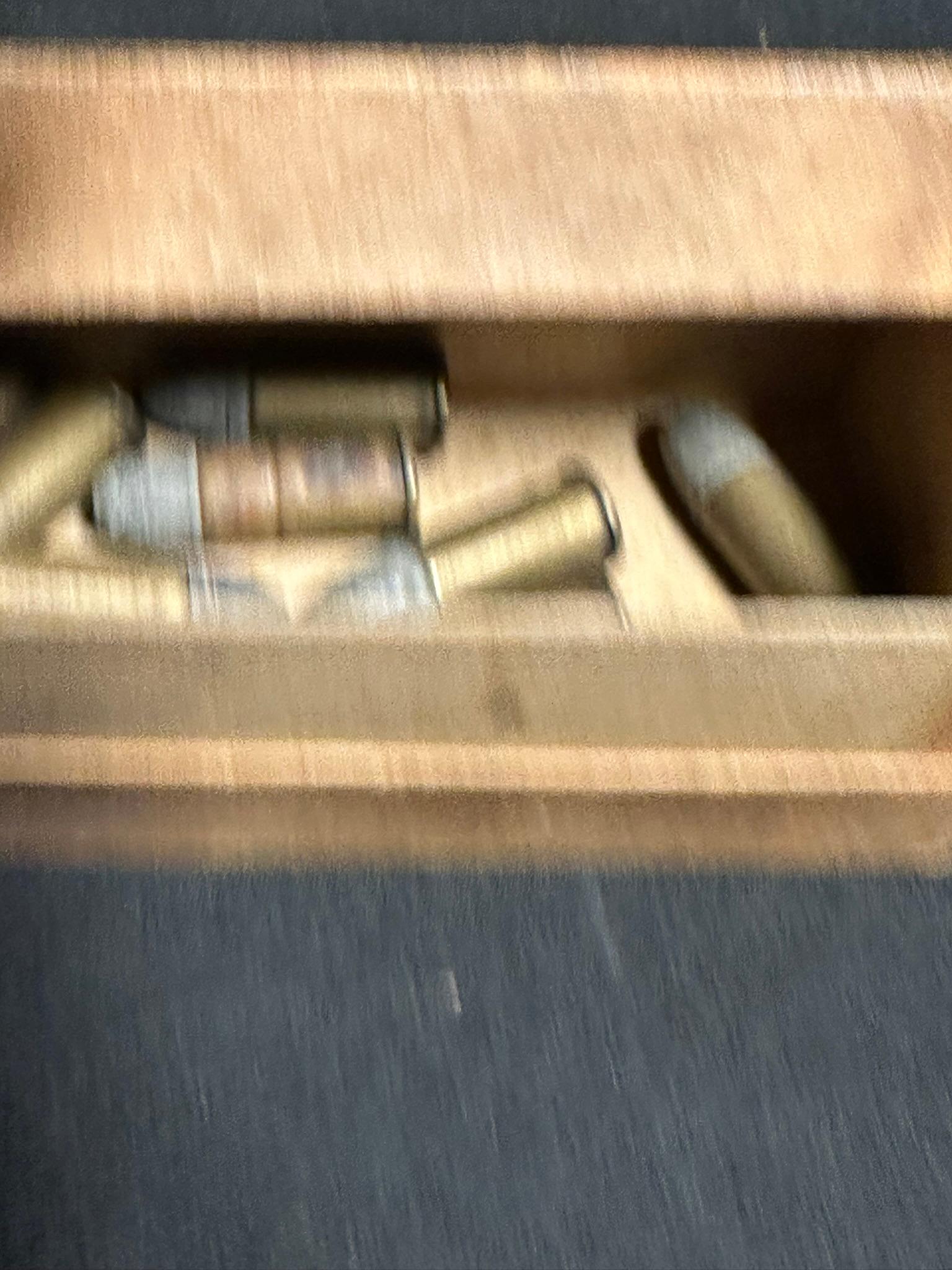 Lot 5 Vintage Early Peters Ammo Boxes: 44-40 C.F. Shot 2 Piece Box, .38 S&W 2 Piece Box, 12 GA, 2 30