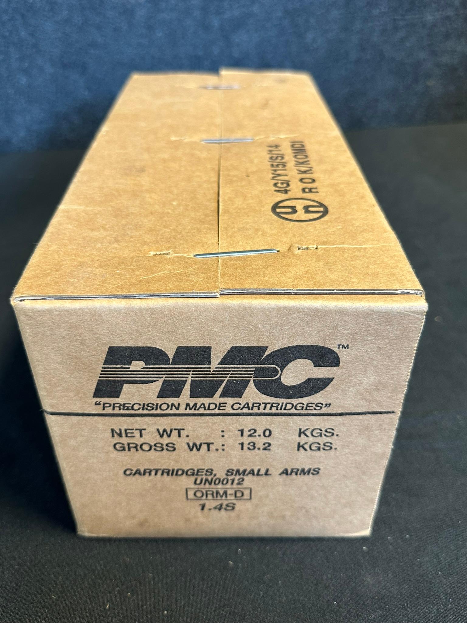 Sealed Box 1000 Rounds PMC 9MM Luger 115 Grain Ammunition