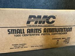 Sealed Box 1000 Rounds PMC 9MM Luger 115 Grain Ammunition