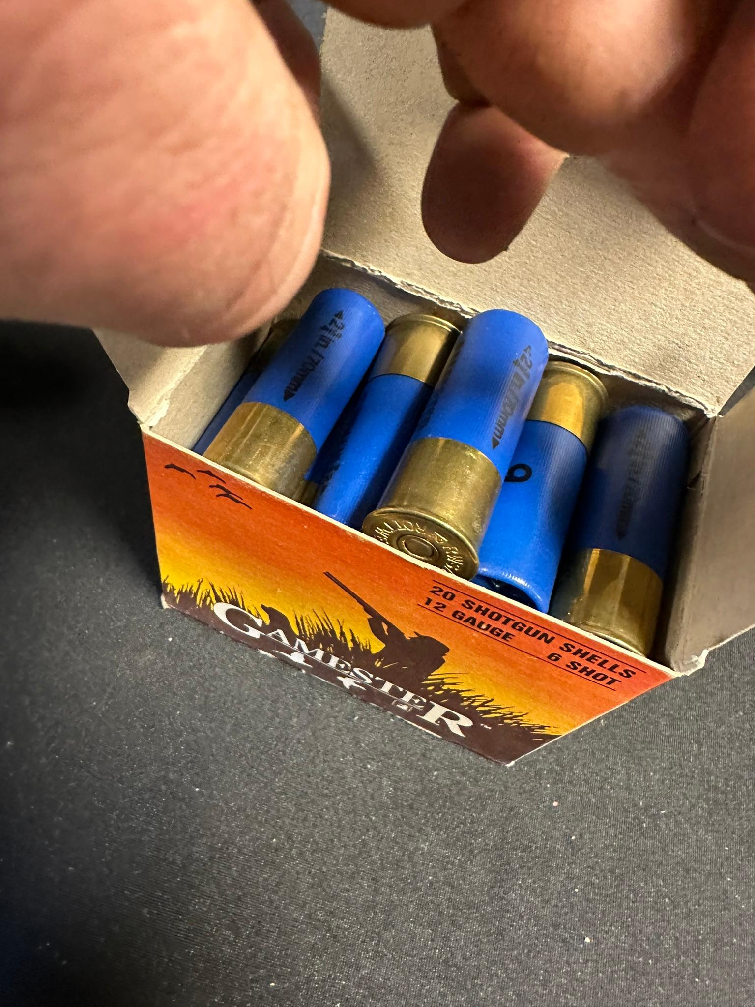 Lot of 3 Full 12 Gauge Shotgun Shells Remington Kleanbore Gamester & Imperial