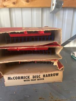 (4) MCCORMICK FAST HITCH DISCS