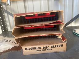 (4) MCCORMICK FAST HITCH DISCS