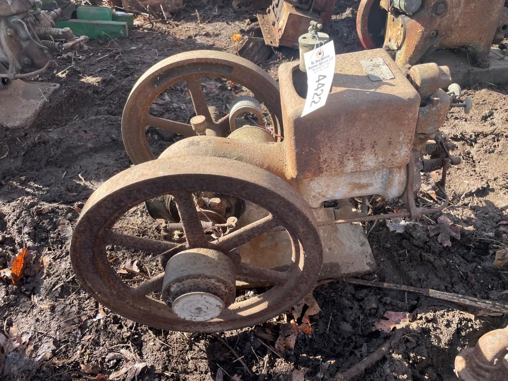EARLY MCCORMICK DEERING M 1 1/2 HP SN A86896M