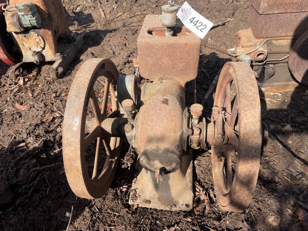 EARLY MCCORMICK DEERING M 1 1/2 HP SN A86896M