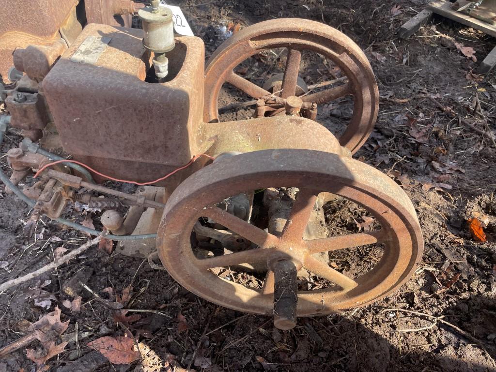 EARLY MCCORMICK DEERING M 1 1/2 HP SN A86896M
