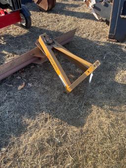 5' 3 point scraper blade
