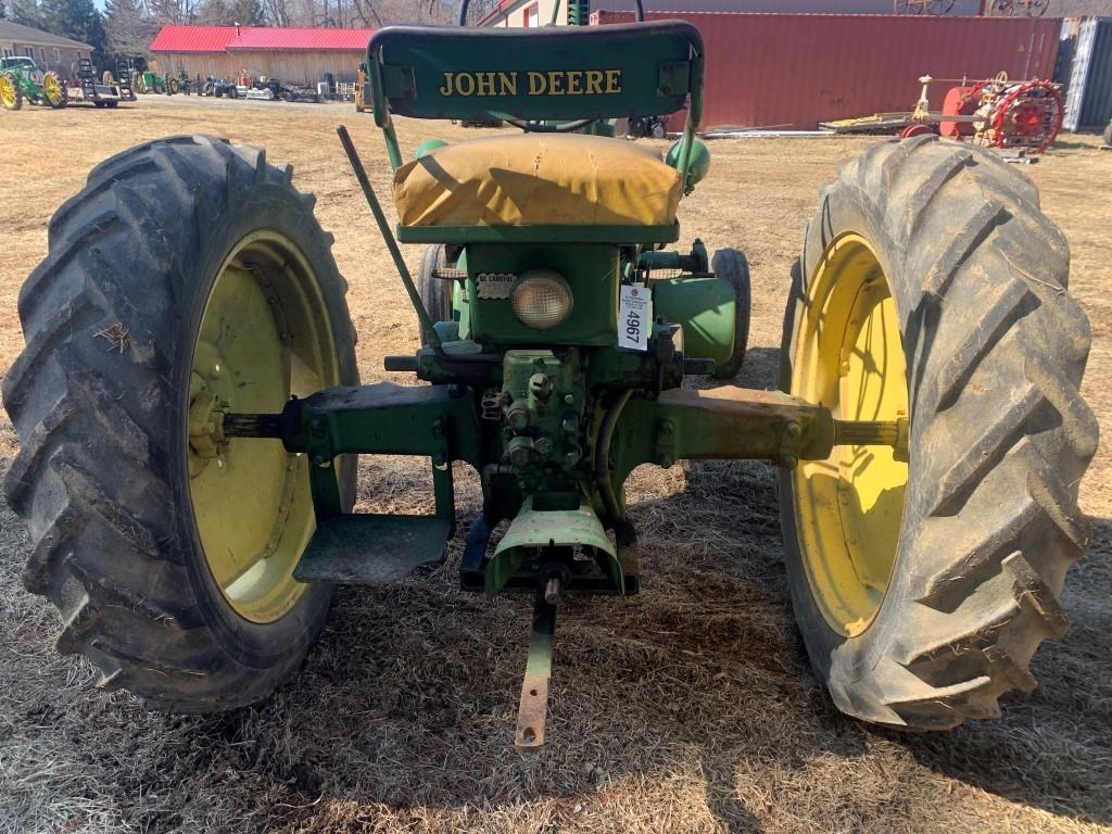"John Deere BW 1951 w/ live hydraulics, 1951 John Deere BW Serial Number 27