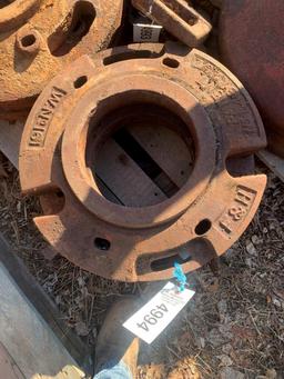 Round Spoke Wheel Weights 1 Pair W161