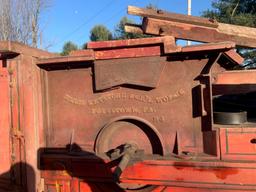 Ellis Keystone Thresher, Small Size, beautiful original lettering, Pottstow