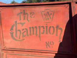 Ellis Keystone Thresher, Small Size, beautiful original lettering, Pottstow