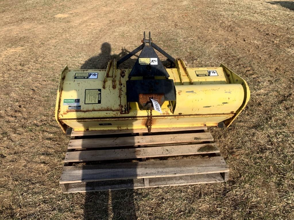 John Deere 318 3 point Tiller