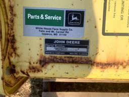 John Deere 318 3 point Tiller
