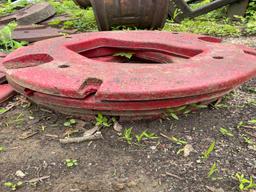 4 pc Ih style rear weights (2 sets all one money)