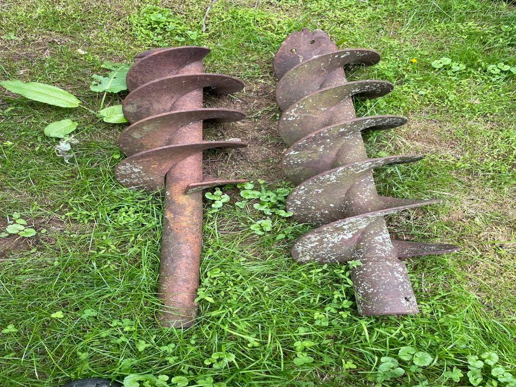 2 Auger bits