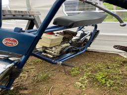 Bonanza motor bike, restored