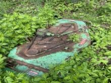 Bolens mower deck and snow blade