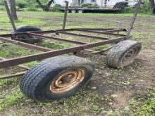 Duel axle trailer no title