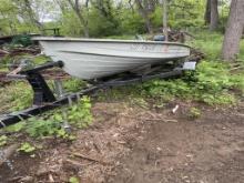 Mirro Craft aluminium boat w/ trailer