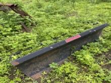 Swisher type 2645R snow plow and frame