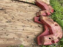 Ih split rear weights set (4 pieces all one money)