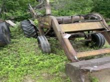 Massey Ferguson loader backhoe, as is