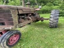 Farmall M gas Project tractor as is