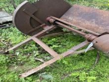 buck saw frame w/ blade nad belt pully