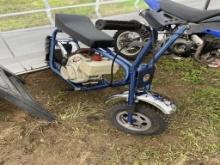 Bonanza motor bike, restored