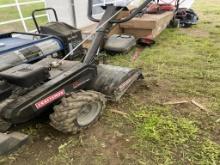 Craftsman rear tine tiller, works w/ elctric start option