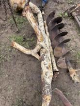 Post hole auger and bit