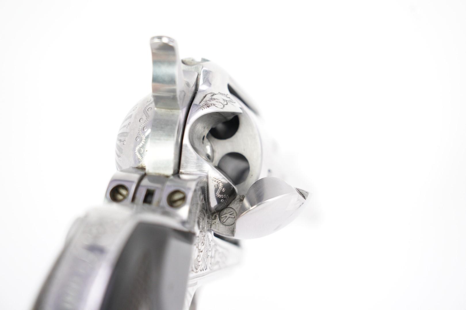 Consecutive Pair Custom engraved Ruger .357 Magnum Vaquero 00579 Revolvers