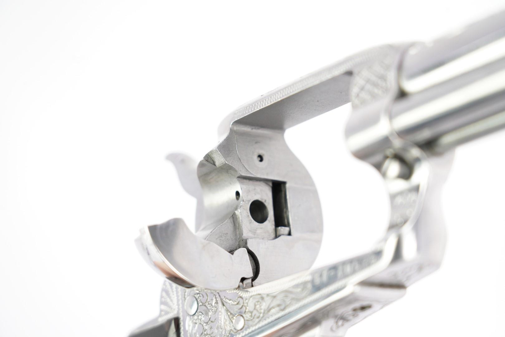 Consecutive Pair Custom engraved Ruger .357 Magnum Vaquero 00579 Revolvers