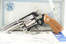 Smith & Wesson Model 31-1 .32 S&W Long 3" Nickel Double Action Revolver & Box