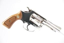 Smith & Wesson Model 31-1 .32 S&W Long 3" Nickel Double Action Revolver & Box