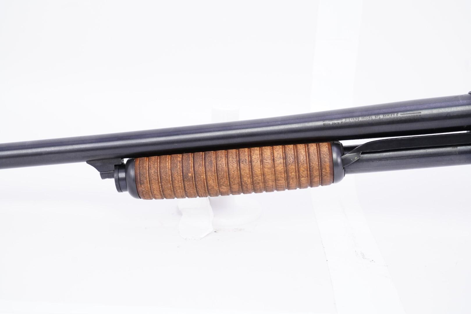 Stevens 67L Series e Pump Action 12 Gauge 28" Shotgun