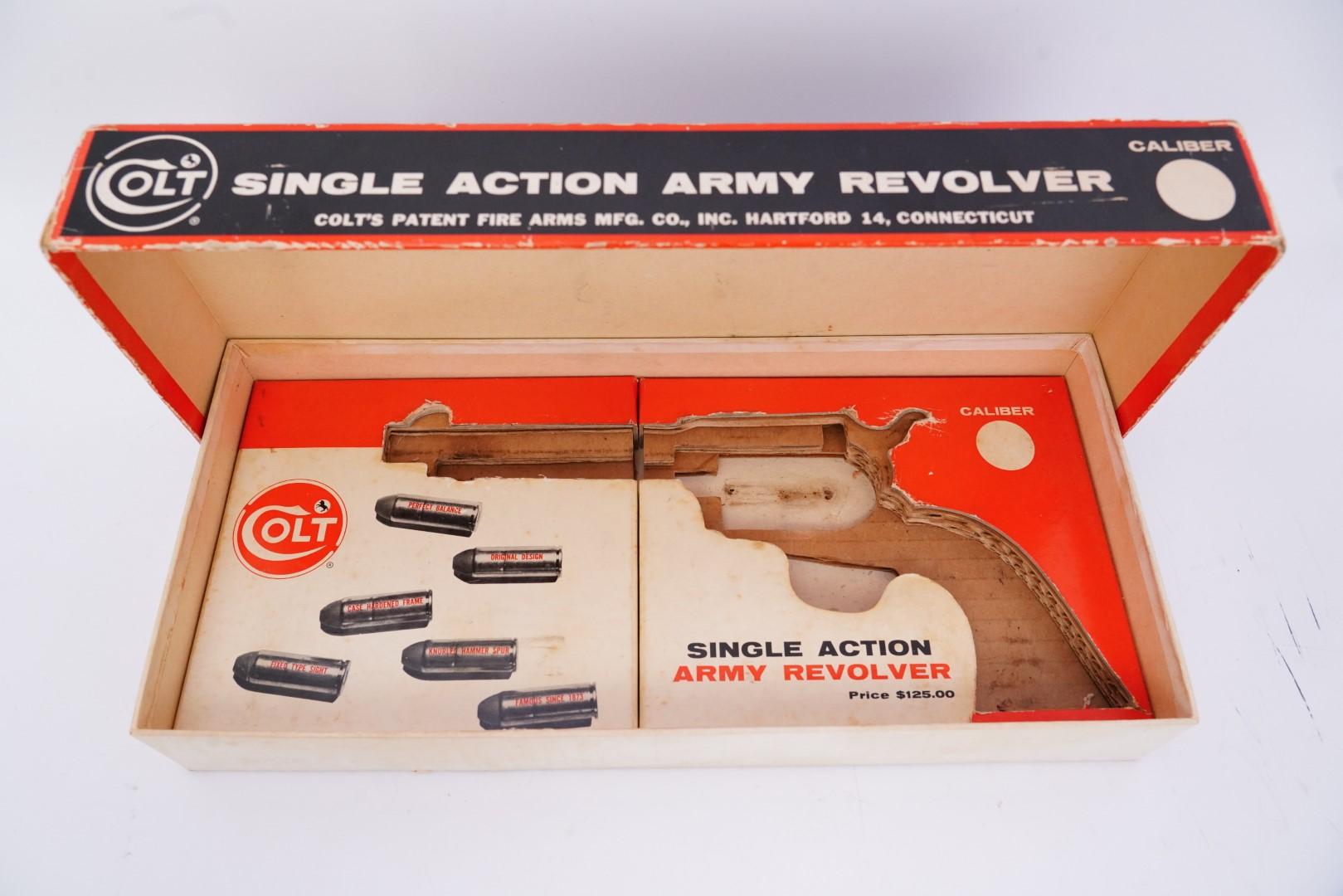 1963 Colt 2nd Generation .44 Special Single Action Army Revolver & Box