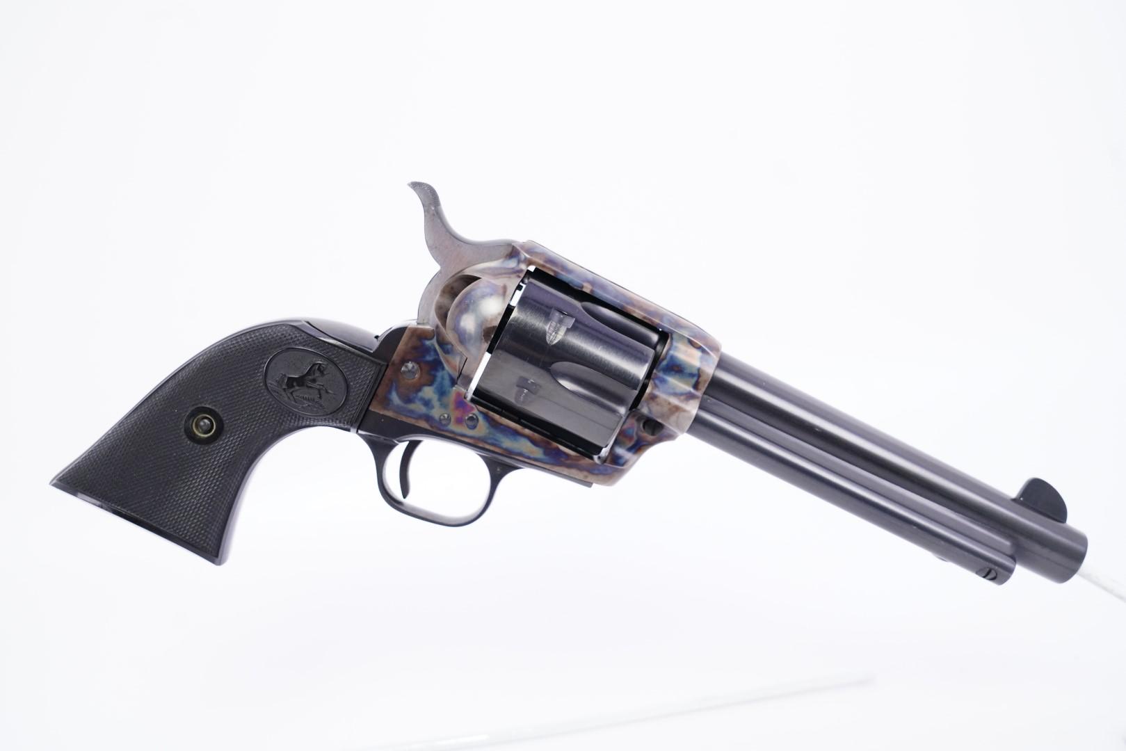 1963 Colt 2nd Generation .44 Special Single Action Army Revolver & Box