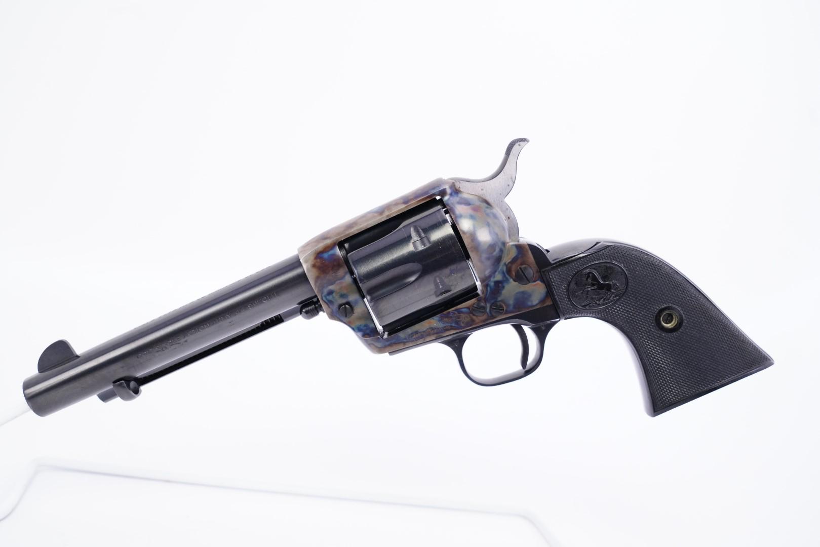 1963 Colt 2nd Generation .44 Special Single Action Army Revolver & Box