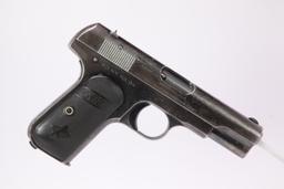 NYPD Colt Model 1908 Pocket Hammerless .380 ACP Semi Automatic Pistol & Letter