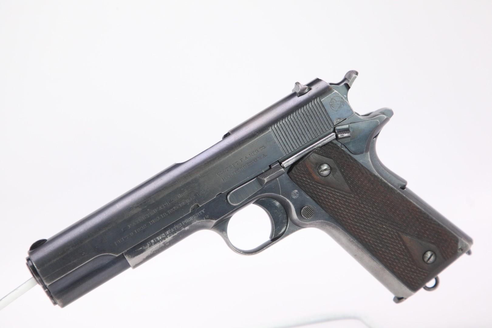 Attractive 4-Digit 1912 Production WWI Colt Model of 1911 U.S. Navy .45 ACP Pistol