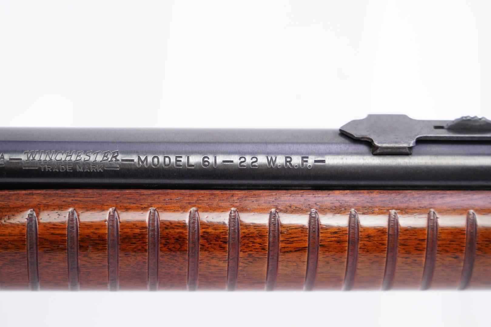 Very Nice Winchester Model 61 .22 W.R.F. Pump Action Rifle MFD 1945